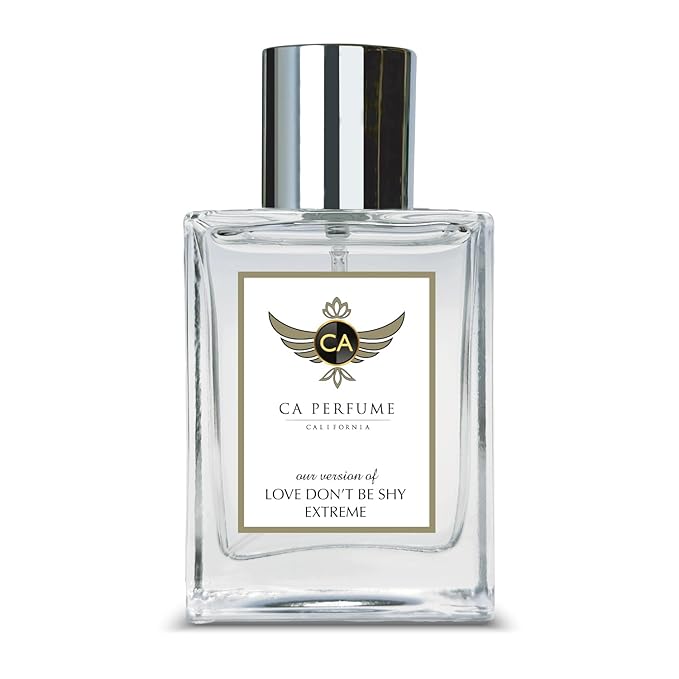 CA Perfume Impression of Love Don’t Be Shy Extreme for Women Amber Vanilla Fragrance Long Lasting Perfumes for Women Eau De Parfum 1.7 Fl Oz 50ml