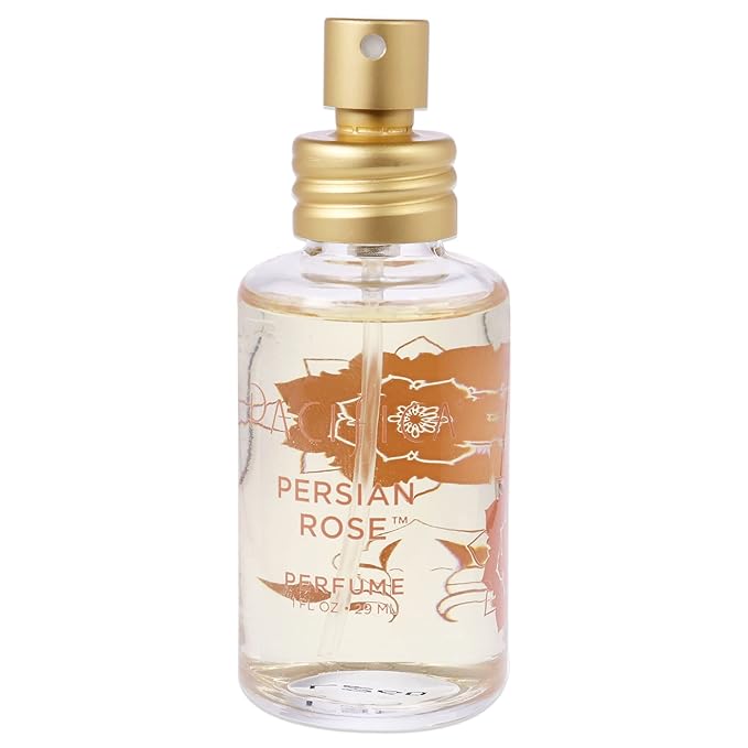 Pacifica Beauty, Persian Rose Clean Fragrance Spray Perfume, Made with Natural & Essential Oils, Fresh Rose Scent, Vegan + Cruelty Free, Phthalate-Free, Paraben-Free, Gifts for Her, 29 ml. 1 fl. oz