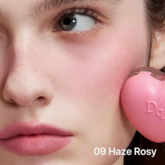 dasique Souffle Color Pot #08 Roasting Fig – Makeup Blush, Buildable Silky-Smooth Texture, Build-In Mini Brush, Multi-Use For Cheek and Lip