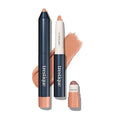 TRE'STIQUE Matte Lip Crayon, Matte Lipstick With Built-in Lip Gloss Balm, 2-in-1 Lip Liner Set With Lip Crayon and Lip Balm, Lipstick and Lip Gloss Kit (Nantucket Nude Refillable)