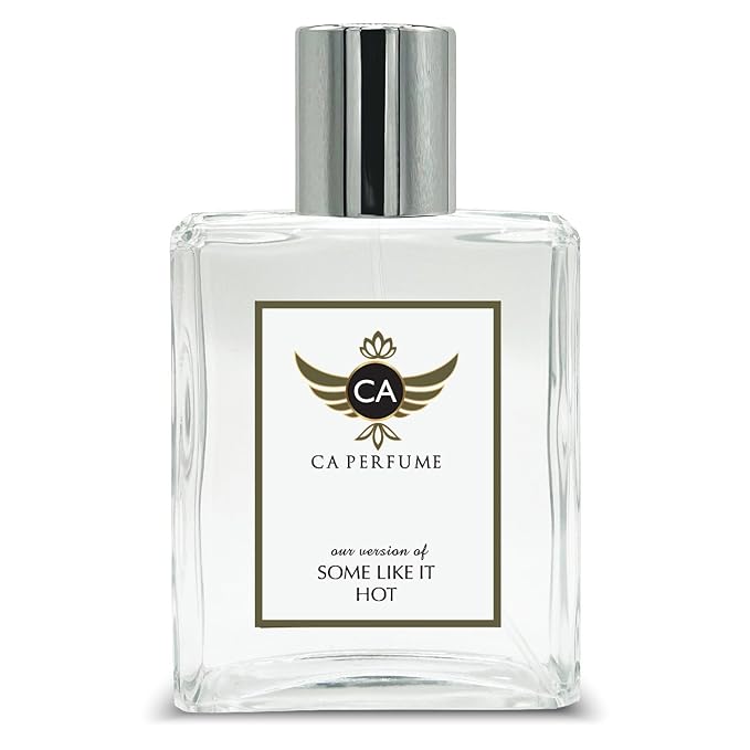 CA Perfume Impression of Some Like It Hot for Women and Men Eau De Parfum Floral Fruity Scent Long Lasting Unisex Fragrance Signature Scent for Day and Night Wear 3.4 Fl Oz 100ml