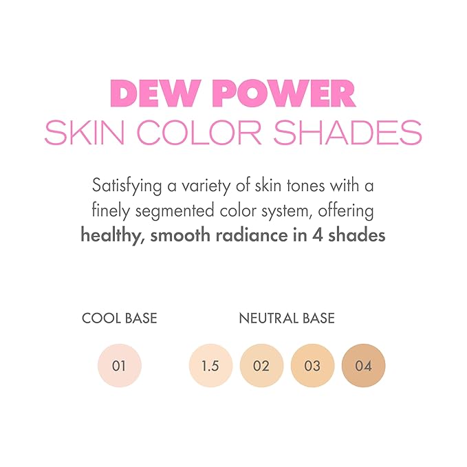 Amuse SEOUL DEW POWER VEGAN CUSHION ([REFILL] 01 PURE) | Dewy, glow, long-lasting, clean beauty, lightweight, natural look, foundation for sensitive skin, hydrating cushion
