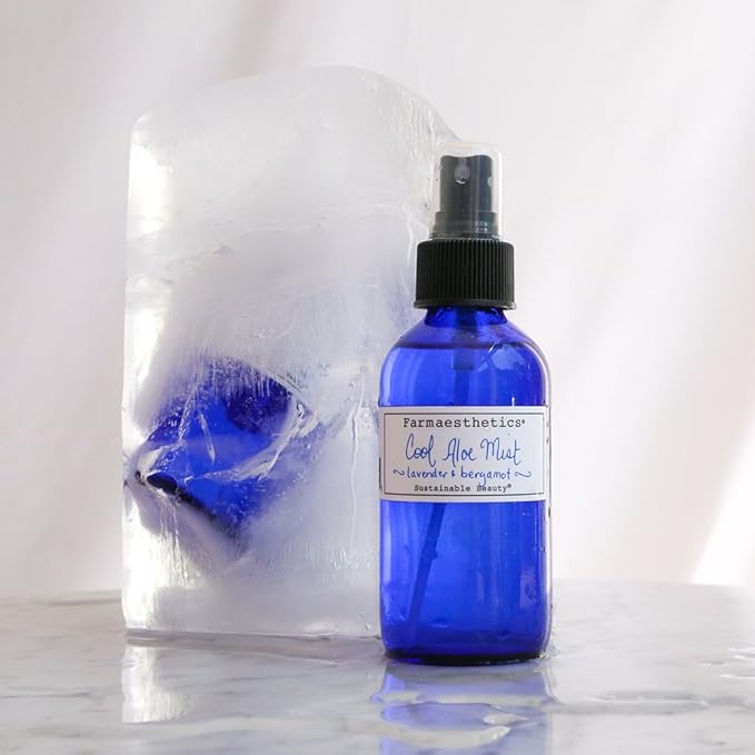 Farmaesthetics Cool Aloe Mist (4oz) | Ethically Sourced Sustainable Beauty | Clean, All Natural, Small Batch Skincare