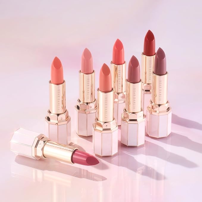 DEARDAHLIA Lip Paradise Sensual Lip Glow (Diana) - Weightless Hydrating Vegan Lipstick with Glossy Finish, Natural Radiant Glow & Shea Butter Nourishment. 0.11 oz