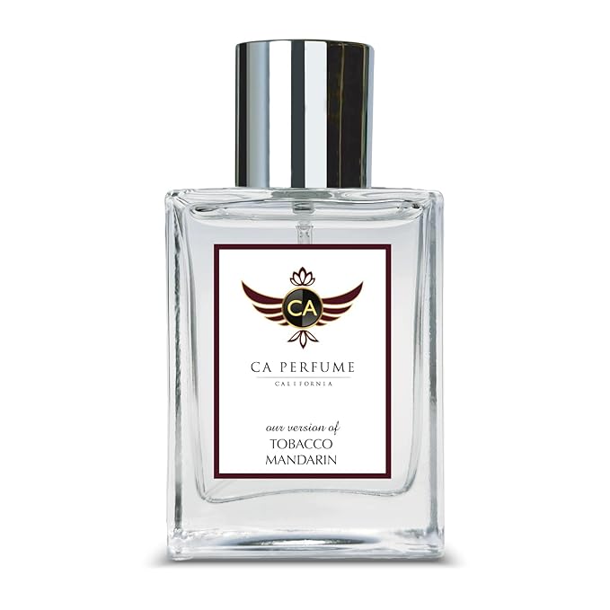 CA Perfume Impression of Tobacco Mandarin for Women and Men Long Lasting Unisex Fragrance Eau De Parfum 1.7 Fl Oz 50ml