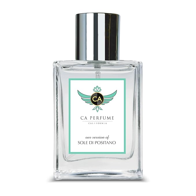 CA Perfume Impression of Sole Di Positano for Women and Men Long Lasting Unisex Fragrance Eau De Parfum 1.7 Fl Oz 50ml