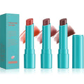 3PCS Hydrating Lip Tint Lipstick Set,Long-Lasting Matte Finish Moisturizing Tinted Balm,Natural Ingredients Strong Moisturizing Lipstick,Waterproof Lip Gloss Non-Stick Cup Lip Tint Stain(SET B)