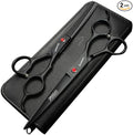 6/7 Inch Hairdressing Scissors Set Barber Shop Hair Scissors Styling Tools (7-inch 2pc)