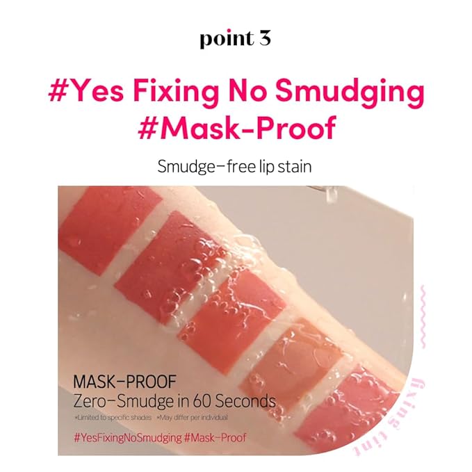 ETUDE Fixing Tint #14 Rose lilac (4g) | Long Lasting High Pigmented Liquid Lipstick | Waterproof Lightweight Matte Finish Lip Stain | Full Coverage | Korean Makeup, Kbeauty