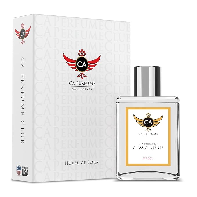 CA Perfume Impression of Classic Intense for Women Amber Floral Fragrance Long Lasting Perfumes for Women Eau De Parfum 1.7 Fl Oz 50ml