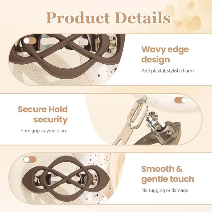Vintage French Barrette Hair Clips, Hair Barrettes Hair Accessories for Women Girls, Elegant Retro Non Slip Clip with Classic Design Thick to Thin, Stylish Accessories Hair (Dark Purple, 4PCS)