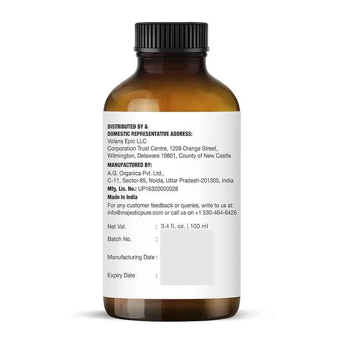 Majestic Pure Tea Tree Essential Oil with Glass Dropper - 3.4 Fl Oz Pack of 2-100% Pure and Natural Tea Tree Oil - Premium Grade Essential Oils for Diffuser, Aromatherapy, Soap and Candle Making