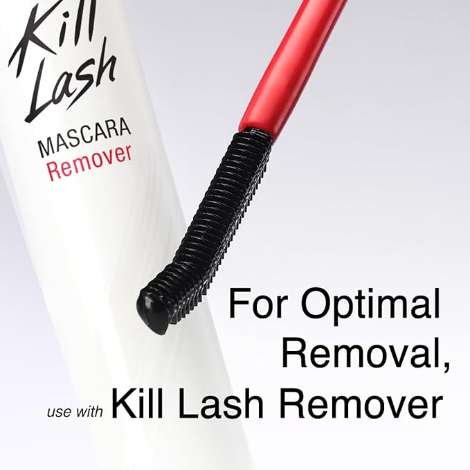 CLIO Kill Lash Superproof Mascara, Washable, Vegan Formula, Ultra-Volumizing, Smudge-Proof, Clump-Free, Curl-Holding, Long-Lasting, 0.24 fl oz (004 EXTREME VOLUME BLACK)