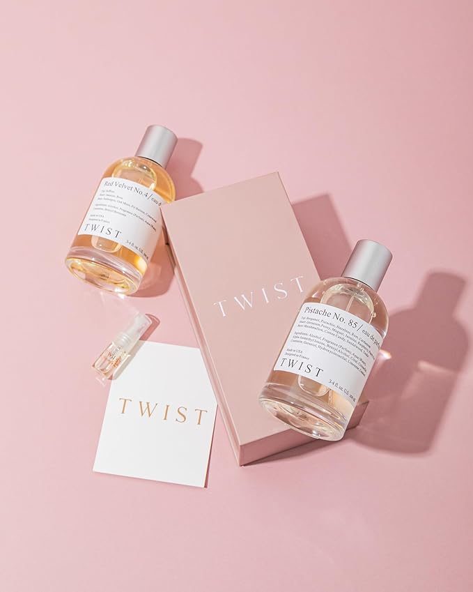Twist Blossom No.106 - Eau De Parfum Inspired by J. Malone's Nectarine Blossom & Honey Cologne, Long-Lasting Perfume For Women & Men, Paraben Free, Vegan, Unisex, Fragrance - 100 ml | 3.4 fl. oz.