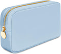 DANCOUR Nylon Makeup Bags for Women Large Preppy Travel Toiletry Pouch Cosmetic Bag Makeup Organizer