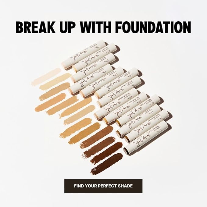 Jillian Dempsey Spot Stick Concealer | Easy Blending Matte Concealer for Blemishes & Uneven Skin Tones | Shade No. 09: Medium with Olive Undertones