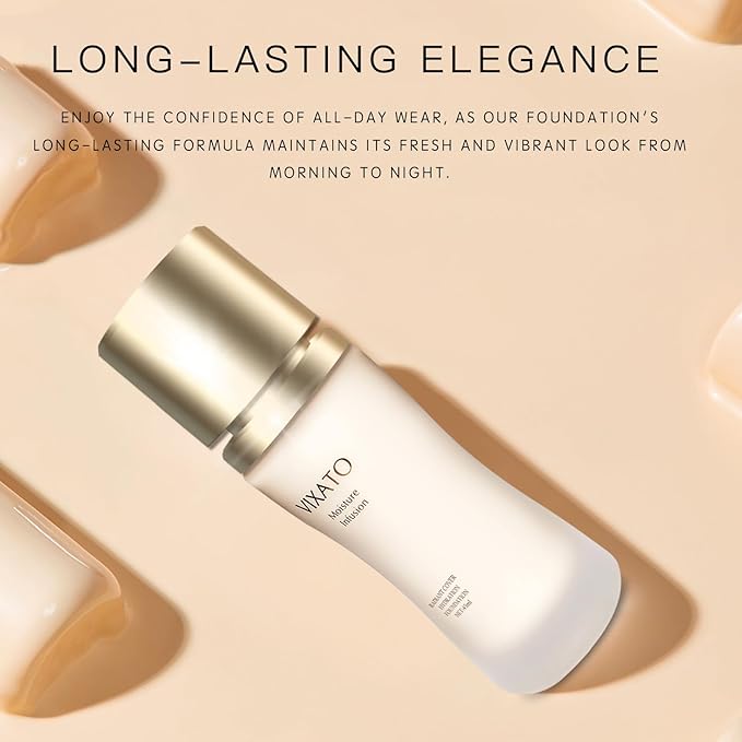 Foundation Concealer, 2025 New Full Coverage Moisturizer Liquid Age-Defying Foundations, Hydration Natural Finish & Long Wea for All Skin Types (Deutral, One SIze)