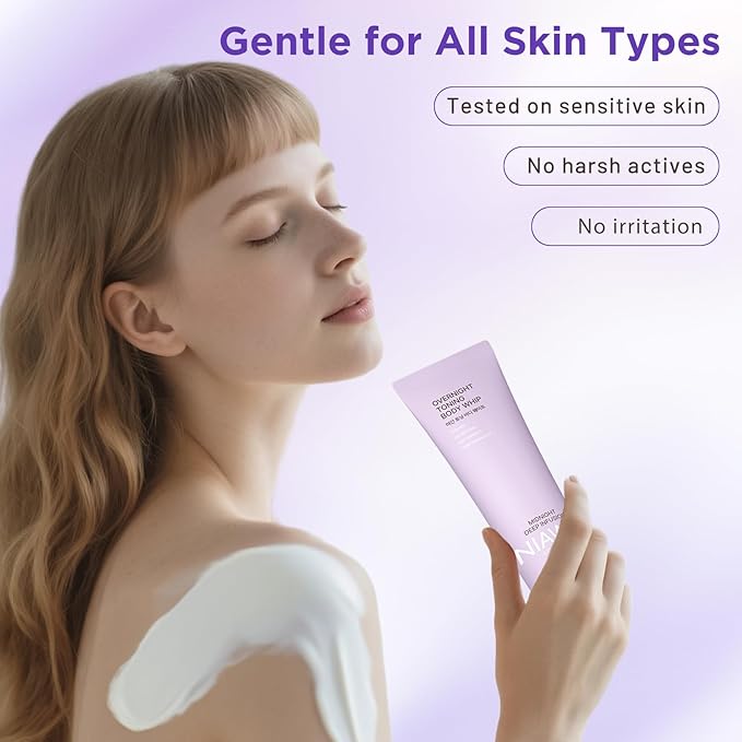 Overnight Toning Body Whip – Clinically Tested Night Cream for Firming & Moisturizing Arms, Thighs & Belly | Targets Loose Skin & Improves Tone While You Sleep, All Skin Types