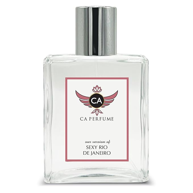CA Perfume Impression of Michael Sexy Rio De Janeiro For Women Replica Fragrance Dupes Eau de Parfum Spray Bottle 3.4 Fl Oz/100ml-X1
