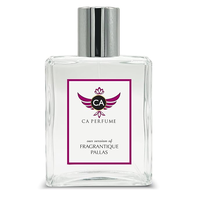 CA Perfume Impression of Fragrantique Pallas For Women Replica Fragrance Dupes Eau de Parfum Spray Bottle 3.4 Fl Oz/100ml-X1