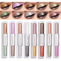 evpct 16 Colors Liquid Glitter Shimmer Metallic Eyeshadow Set Glitter Sparkle Colorful Liquid Eyeliner Makeup Set delineador pupilentes de ojos contra el agua sombras colores para ojos con brillo