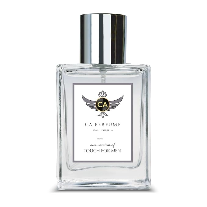 CA Perfume Impression of Touch For Men for Men Woody Floral Musk Fragrance Long Lasting Mens Cologne Eau De Parfum 1.7 Fl Oz 50ml