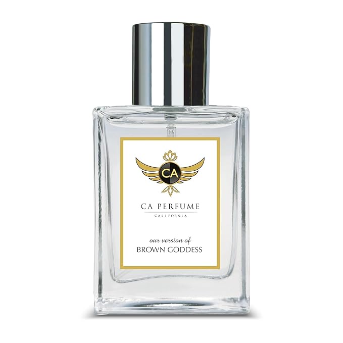 CA Perfume Impression of Brown Goddess for Women Amber Floral Fragrance Long Lasting Perfumes for Women Eau De Parfum 1.7 Fl Oz 50ml