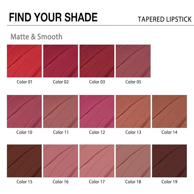 Kaely Mauve Red Gradient Matte Lipstick Lip Liner Pencil for Women, 2in1 Flawless Contour Gradual Ombre Effect Lip Pencil Makeup Waterproof, labiales mate 24 horas originales, 10