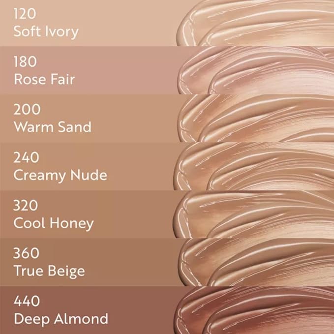 M. Asam MAGIC FINISH Supercharge Serum Foundation Creamy Nude (1.01 Fl Oz) - Moisturizing Make Up & Firming Face Serum In One, Anti-aging CC Cream With Optimal Coverage & Hyaluronic Acid