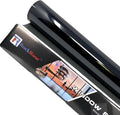 RockRose 1% Premium Carbon Car Window Tint Film 24 in x 25FT 2PLY Charcoal Privacy Film UV, Heat Blocking Tint for Car or Home Adhesive Film Easy Shrink, Plotter Friendly Pro Grade
