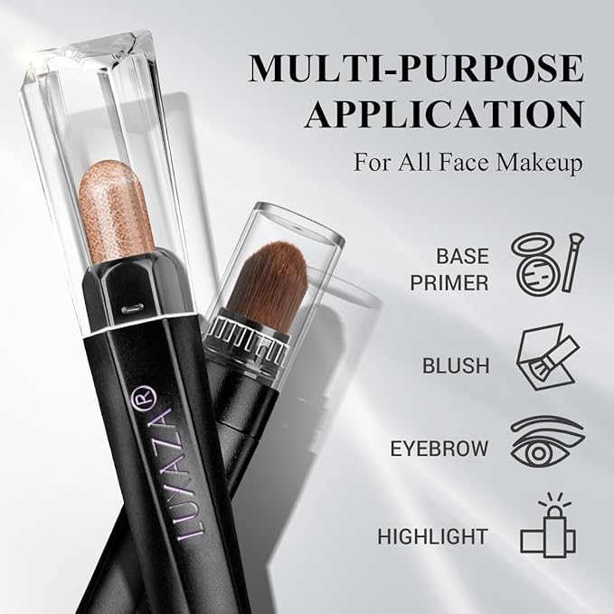 10PCS Neutral Eyeshadow Stick Makeup Set, Matte Cream Eye Shadow Eyeliner Brightener Pencil Crayon - J1 Mint Chocolate