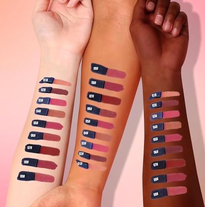 Lip Stain - Wipe-Off & Peel Off Lip Color | Waterproof, Long Lasting, Transfer-Resistant, Smudge-Proof Lip Tint | Easy Wipe Finish, High Pigment | All-Day Vibrant Kiss-Proof Lip Stain, Soft Rosy Red