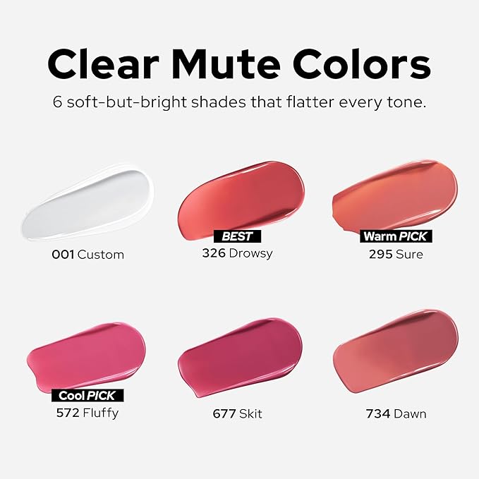 Unframed Hydro Blow Tint – 326 Drowsy | Hydrating Gloss Lip Tint | 0.3 fl oz / 9 g | Korean Beauty