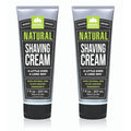 Pacific Shaving Company Natural Shaving Cream - Shea Butter + Vitamin E Shave Cream for Hydrated Sensitive Skin - Clean Formula for a Smooth, Anti-Redness + Irritation-Free Shave Cream (7 Oz, 2 Pack)