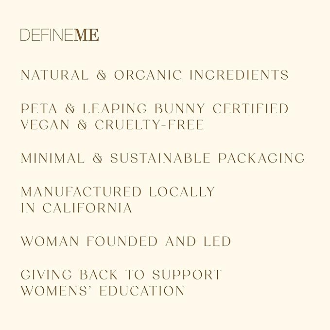 DefineMe Quartz Crystal Infused Natural Perfume Mist, Rami Scent, 0.95 FL OZ