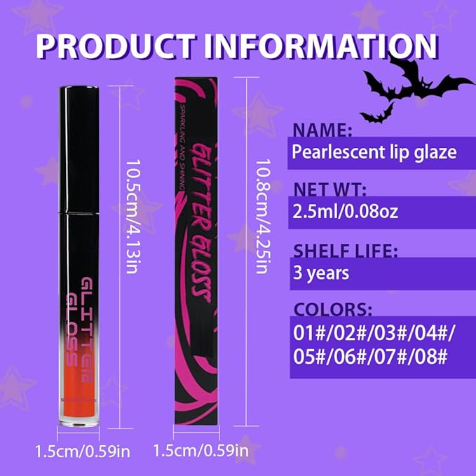 Red Matte Lipstick for Women,Liquid Lipstick,Long Lasting Waterproof Lightweight Comfortable Non-Drying Bold Dark Lip Gloss for Gothic Stage Makeup,Cruelty Free