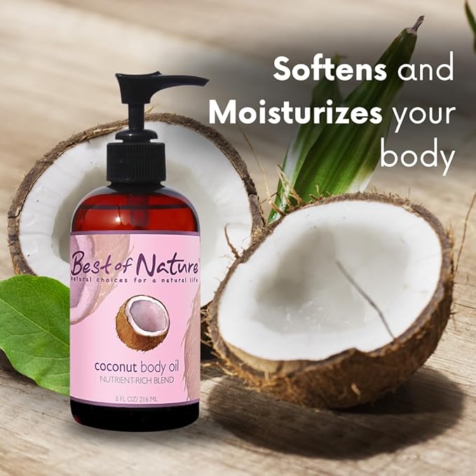 Best of Nature 100% Pure Fractionated Coconut Oil - Liquid MCT Massage & Body Oil, Unscented Moisturizer for Hair, Skin, Face, Aromatherapy Carrier for Essential Oils, 5 Gallon Pail (640 fl oz)