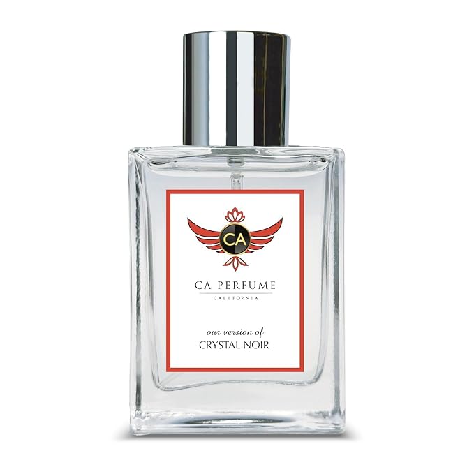 CA Perfume Impression of Crystal Noir for Women Amber Floral Fragrance Long Lasting Perfumes for Women Eau De Parfum 1.7 Fl Oz 50ml