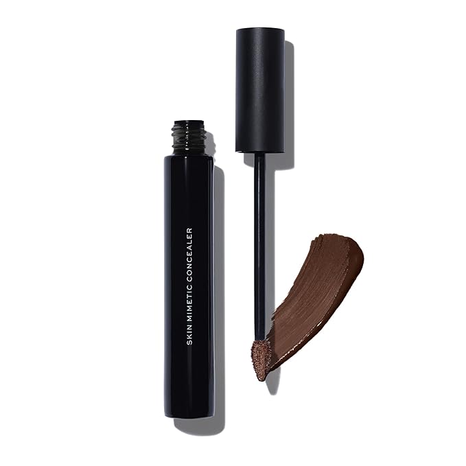 MAKE Beauty Skin Mimetic Concealer Buildable Medium Coverage Hydrating Concealer for Dark Circles Spot Concealing Brightening Crease-Free, Including Mature Skin. Radiant Finish. 20 Deep Cool