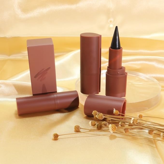 AMY'S DIARY Black Matte Crayon Lipstick Lip Makeup, Precision Tip Matte Lip Crayon, Longwear Up To 24Hrs, Lead The Way,Smudge Waterproof for Women Smudge Waterproof for Women (7# Black, 1 pc)