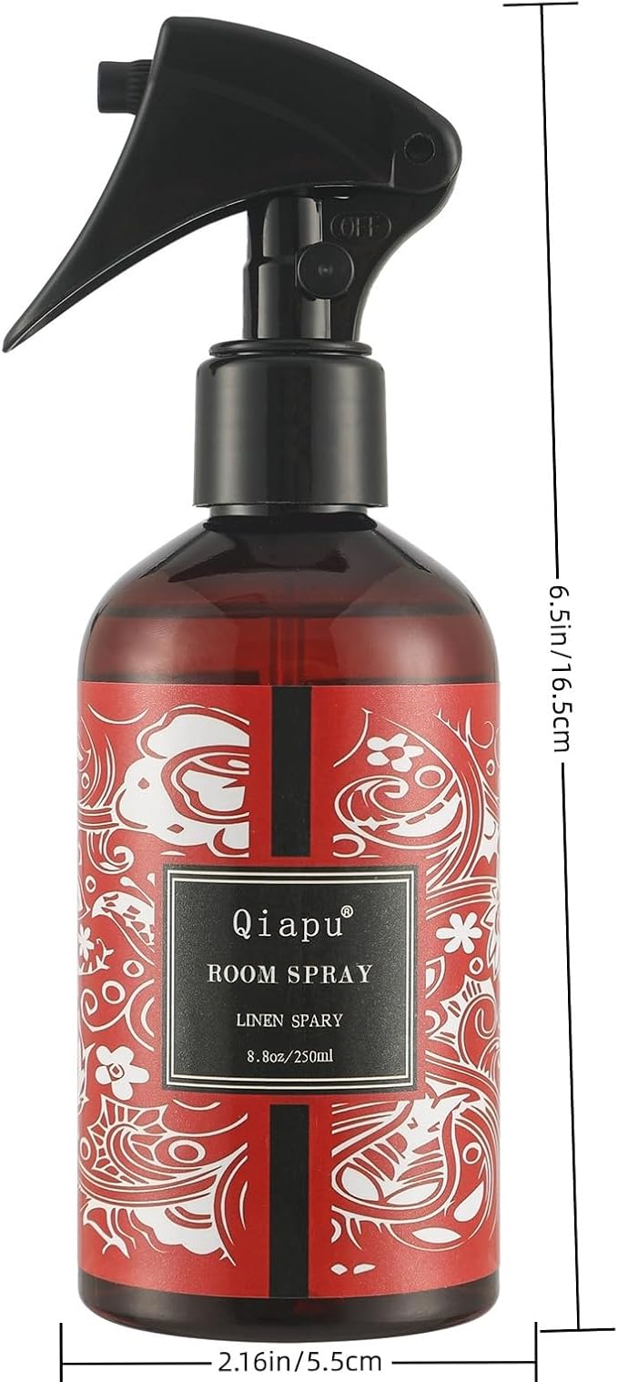 Linen Spray Natural Room Pure Essential Oils Jasmine Pillow Spray for Bedding Pillows Sheets Curtains Mist and Fabric Aromatherapy
