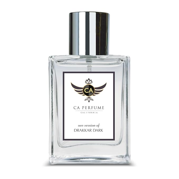 CA Perfume Impression of Drakkar Dark for Men Aromatic Fougere Fragrance Long Lasting Mens Cologne Eau De Parfum 1.7 Fl Oz 50ml