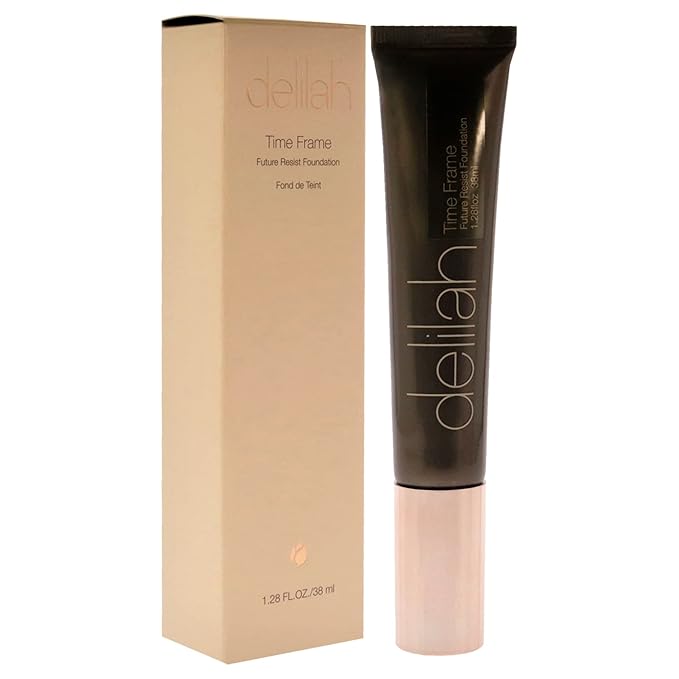 delilah Future Resist Foundation (Shade: Pebble), 1.28 oz