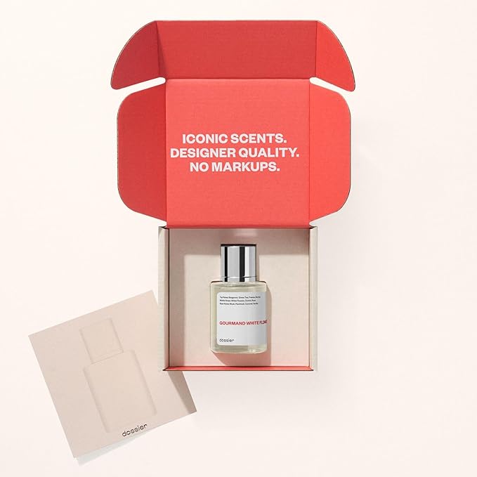 Dossier - Gourmand White Flowers - Eau de Parfum - Inspired by Viktor&Rolf's Flowerbomb - Perfume Luxury - Pure Infused - Paraben-Free - Vegan - For Women - Fragrance 1.7 Fl oz (Spray 50ml)