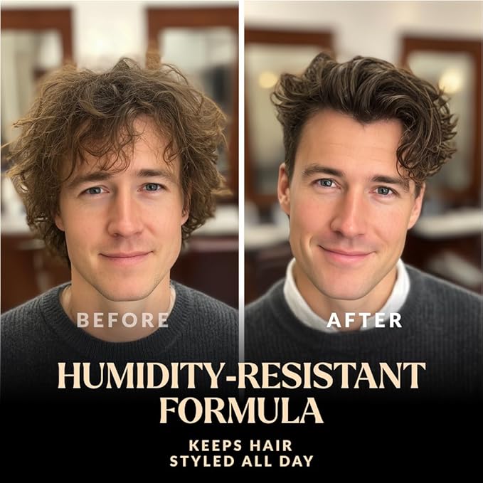 Charlemagne Sea Salt Hair Spray - 6.76 Fl Oz, Pack of 3 - Firm Hold, Pre-Style Volume & Heat Protection - Texture & Texturizing Curl Spray - Beach Wave Curls & Hair Volume