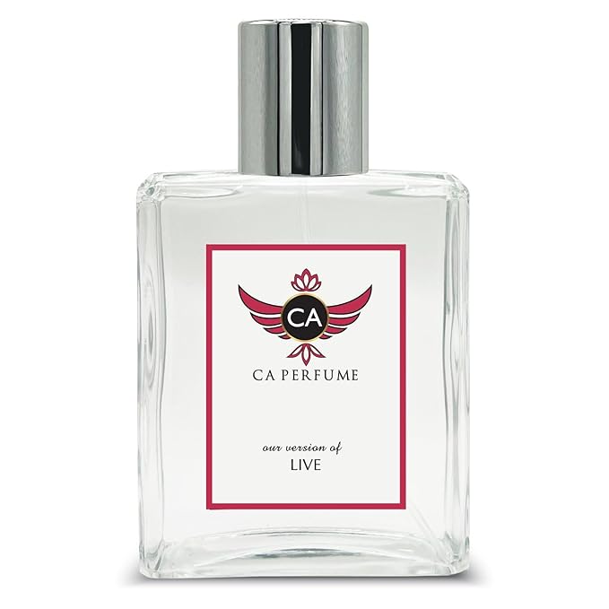 CA Perfume Impression of Jennifer Live For Women Replica Fragrance Dupes Eau de Parfum Spray Bottle 3.4 Fl Oz/100ml-X1