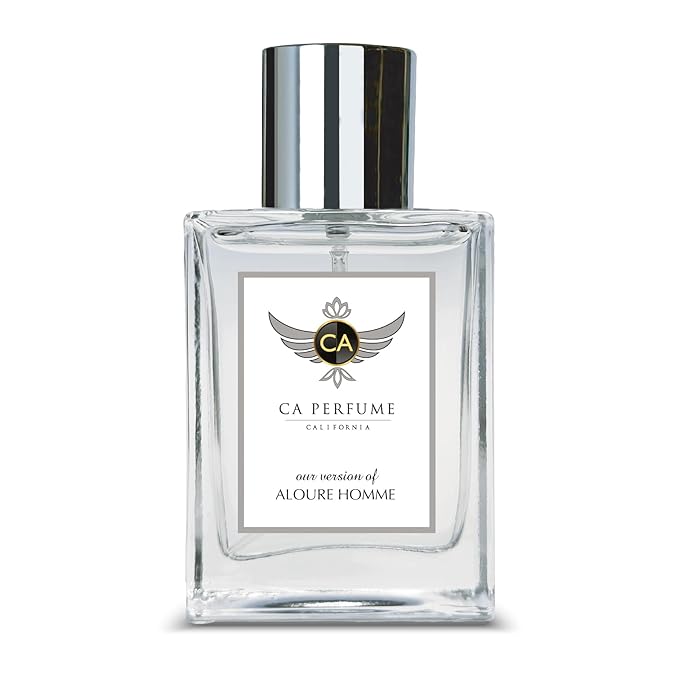 CA Perfume Impression of Aloura Homme for Men Amber Woody Fragrance Long Lasting Mens Cologne Eau De Parfum 1.7 Fl Oz 50ml