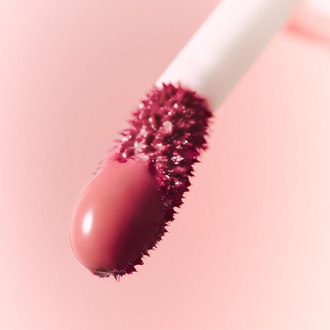 Laka Jelling Nude Gloss, 4.5g/0.15oz, Sheer Hydrating Lip Oil with No Stain, Non-Sticky, Nourishing Gloss for a Fresh, Glowy Look, Vegan, Clean Beauty Makeup, K-Beauty (#303 Peach Ring)