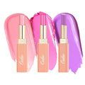 Oulac Moisturizing Shine Lipstick For Women Christmas Set 3PCS, 2 in 1 Tinted Lip Balm for Winter, Hydrated Juicy and Glossy Lip Color for Dry, Cracked and Chapped Lips, Vegan 10+15+20