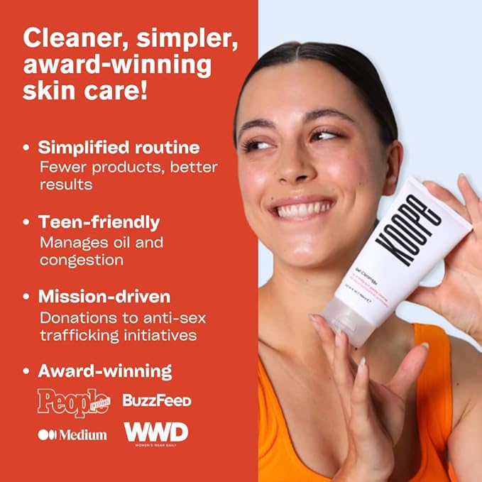 Koope Heavyweight Face Cream, Moisturizer For Dry Skin, Strengthen Skin Barrier with Peptides, Ceramides, Hyaluronic Acid, Rosemary Extract, Free of Parabens, Sulphates & Fragrances, Vegan, 1.69 FL OZ